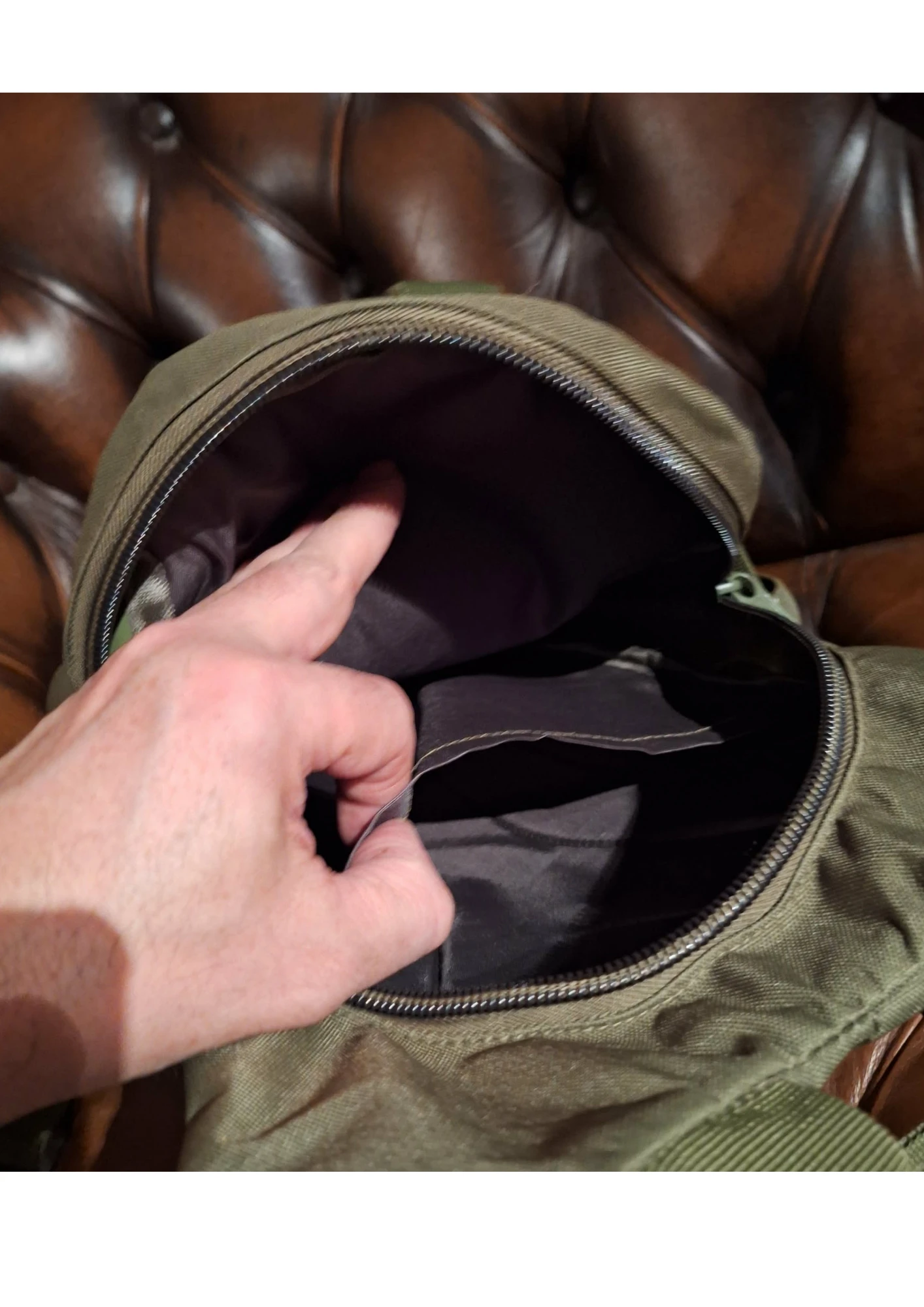 Tactical / hiking backpack – Compatible water pocket – 26/28L – Oxford 800D – photo 10